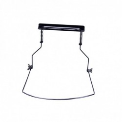 Neck holder for harmonica - adjustable - stainless steelHarmonica