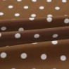 Autumn polka dot dress - with long sleeves