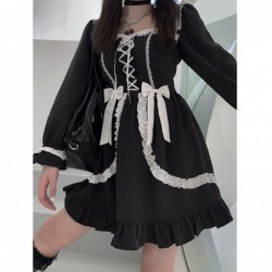 Japanese / gothic / lolita style - vintage mini dress