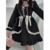 Japanese / gothic / lolita style - vintage mini dress