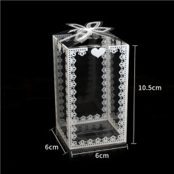 Transparent gift box - wedding / party / cakes / presents