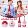 Valentines day long leg gnome - plush doll - 2 pieces