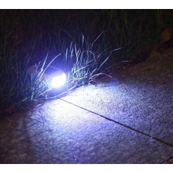 Decorative LED stone - solar garden light - waterproof - garden / patio