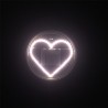 Heart shaped solar lamp - garden light - lawn / porch / patio
