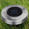 Heart shaped solar lamp - garden light - lawn / porch / patio