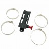 Fire extinguisher holder - adjustable - aluminumSafety & protection