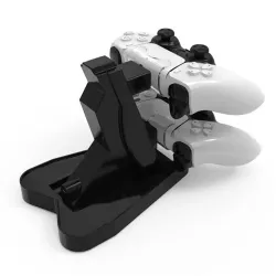 PS5 controller charger - charging dock - dual handle - wireless - USB - LEDAccessories