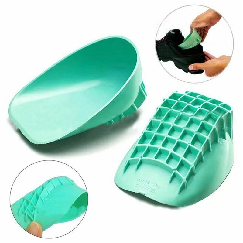 Silicone heel cup support - for shoes - foot pain relief - anti-fatigue