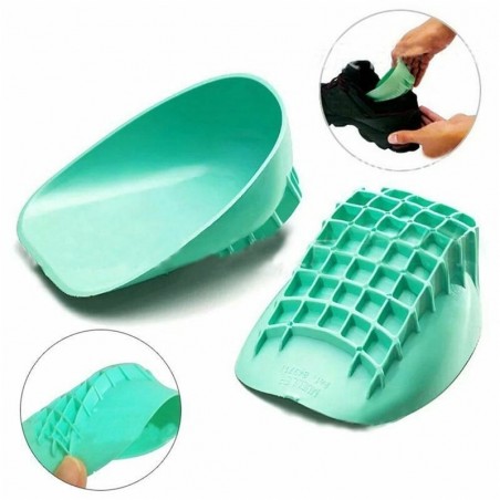 Silicone heel cup support - for shoes - foot pain relief - anti-fatigue