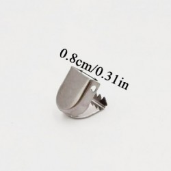 Metal shoelace heads - buckles / ends - replaceable - 5 pieces