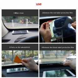 Car Head-up display - reflective film - phone navigation projection - universal