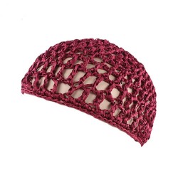 Mesh crochet cap - trendy hair netHats & Caps