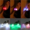Small earring - with LED - stainless steel - 1 piece