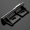 Car front grille decoration - chrome - for Audi S-Line