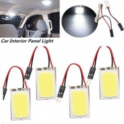 Car interior panel light - LED bulb - SMD - COB - T10 - 4W - 12V
