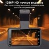 AZDOME M17 - dash cam - DVR - parking monitor - WiFi - night vision - dual lensDash cams