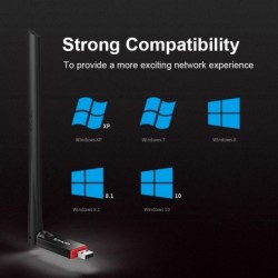 Tenda U6 - wireless network adapter - portable Wi-Fi Hotspot - 300mbps - station / softAP modeNetwork