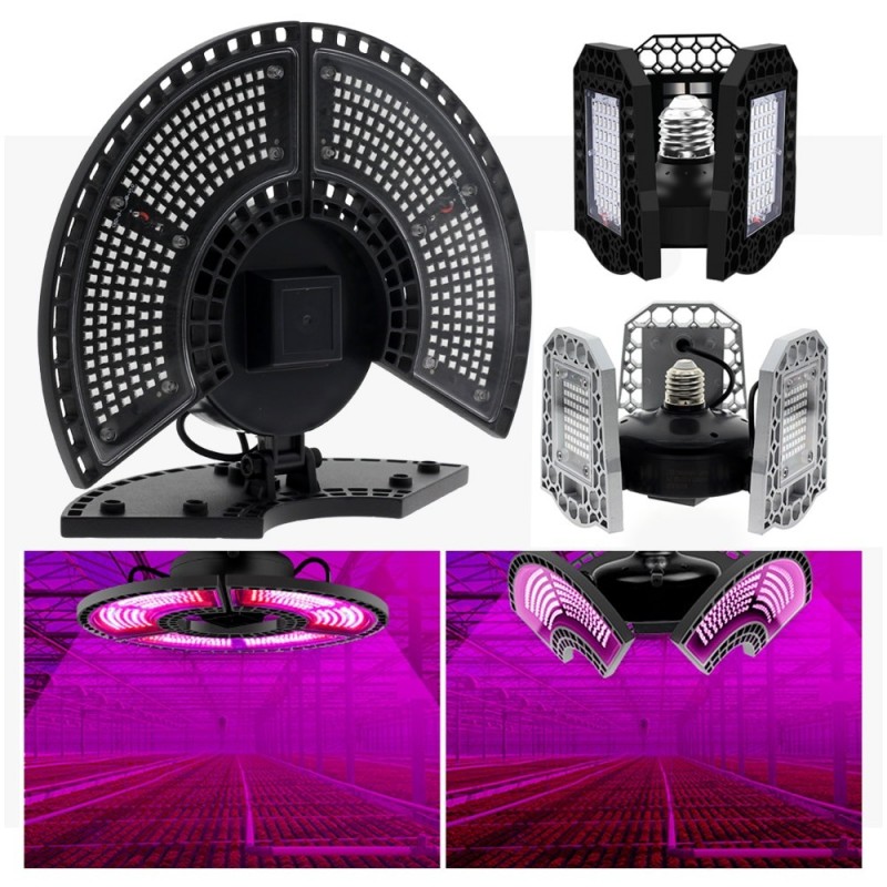 Plant grow light - AC86-265V - E27 - 80W / 500W / 600W - LED - full spectrum