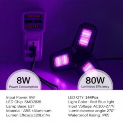 Plant grow light - AC86-265V - E27 - 80W / 500W / 600W - LED - full spectrum