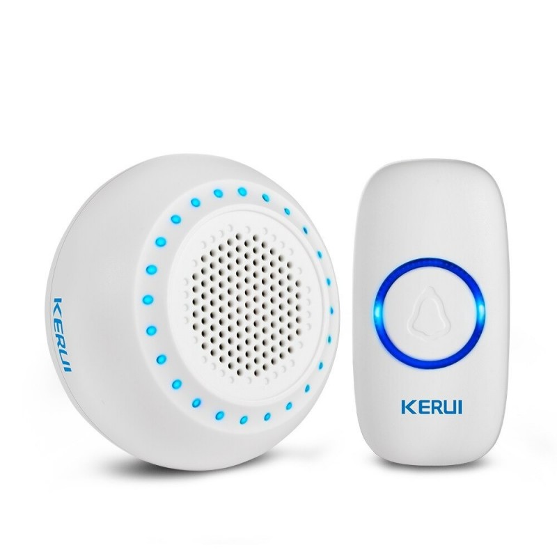 M523 - wireless doorbell kit - with touch button / 32 sounds - waterproof - LED