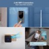 KERUI - 1080P - smart WiFi doorbell - chime - 2MP camera - video intercom