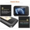 Video doorbell camera - with peephole - auto record - electronic ring - night view - digitalHome security