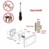 Video doorbell camera - with peephole - auto record - electronic ring - night view - digitalHome security