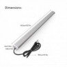 LED plant grow light - hydroponic lamp - tube - full spectrum - 220 LED