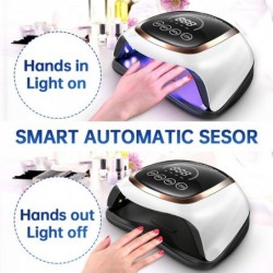 Professional nail dryer - with memory function - UV / LED lamp - LCDNail dryers
