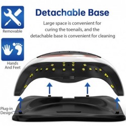 Professional nail dryer - with memory function - UV / LED lamp - LCDNail dryers