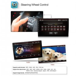 Android 8 - DIN-2 car radio - 10.1" touch screen - GPS - BLUETOOTH - FM - WIFI - MP3 - MIRRORLINKRadio