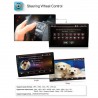 Android 8 - DIN-2 car radio - 10.1" touch screen - GPS - BLUETOOTH - FM - WIFI - MP3 - MIRRORLINKRadio
