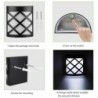 Solar wall lamp - garden light - with motion sensor - waterproof - 6 LEDSolar lighting