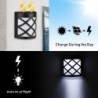 Solar wall lamp - garden light - with motion sensor - waterproof - 6 LEDSolar lighting