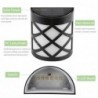 Solar wall lamp - garden light - with motion sensor - waterproof - 6 LEDSolar lighting