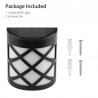 Solar wall lamp - garden light - with motion sensor - waterproof - 6 LEDSolar lighting