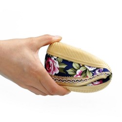 Classic flat loafers - slip-on sneakers - with floral print