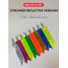 Candle lights streamer - reflective keychain - safety pendant