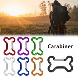 Multifunction carabiner - aluminum buckle - keychain - 10 pieces
