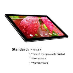 CHUWI HiPad X - 10.1 inch tablet - Android 10 - PC - MTK - Octa Core LPDDR4X - 4GB RAM 128G ROM - 4G LTE GPS