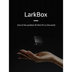 CHUWI - LarkBox - 4K mini PC Intel Celeron - J4115 Quad Core - HD USB-C - 6GB RAM 128GB ROM - Windows 10 - desktop computer