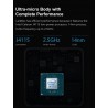 CHUWI - LarkBox - 4K mini PC Intel Celeron - J4115 Quad Core - HD USB-C - 6GB RAM 128GB ROM - Windows 10 - desktop computer