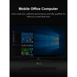 CHUWI - LarkBox - 4K mini PC Intel Celeron - J4115 Quad Core - HD USB-C - 6GB RAM 128GB ROM - Windows 10 - desktop computer