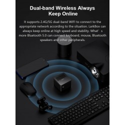 CHUWI - LarkBox - 4K mini PC Intel Celeron - J4115 Quad Core - HD USB-C - 6GB RAM 128GB ROM - Windows 10 - desktop computer