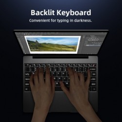 CHUWI GemiBook Pro - 14 inch - 2K - 12GB RAM 256GB - SSD - Windows 10 - computer with backlit / keyboard