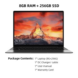 CHUWI GemiBook Pro - 14 inch - 2K - 12GB RAM 256GB - SSD - Windows 10 - computer with backlit / keyboard