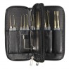 Professional locksmith single hook lock pick set - 24 pieces