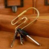 Vintage brass loop - key holder organiser - keychain