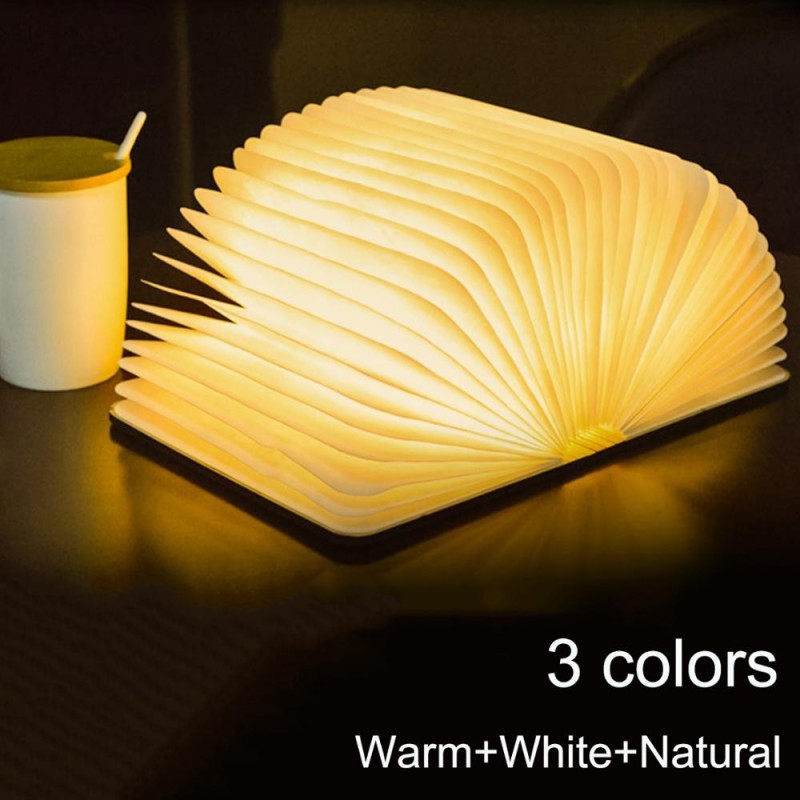 3D book shaped night light - foldable - magnetic - LED - USB - 5VLights & lighting 3D book shaped night light - foldable - magnetic - LED - USB - 5VLights & lighting