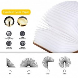 3D book shaped night light - foldable - magnetic - LED - USB - 5VLights & lighting
